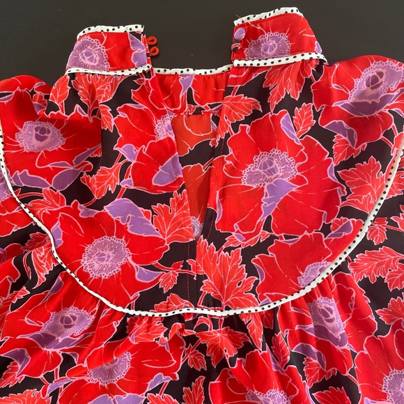 Who What Wear Floral Blouse - Picture 7 of 7